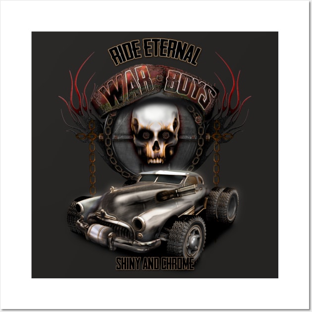 Ride Eternal Forever Wall Art by hardtbonez